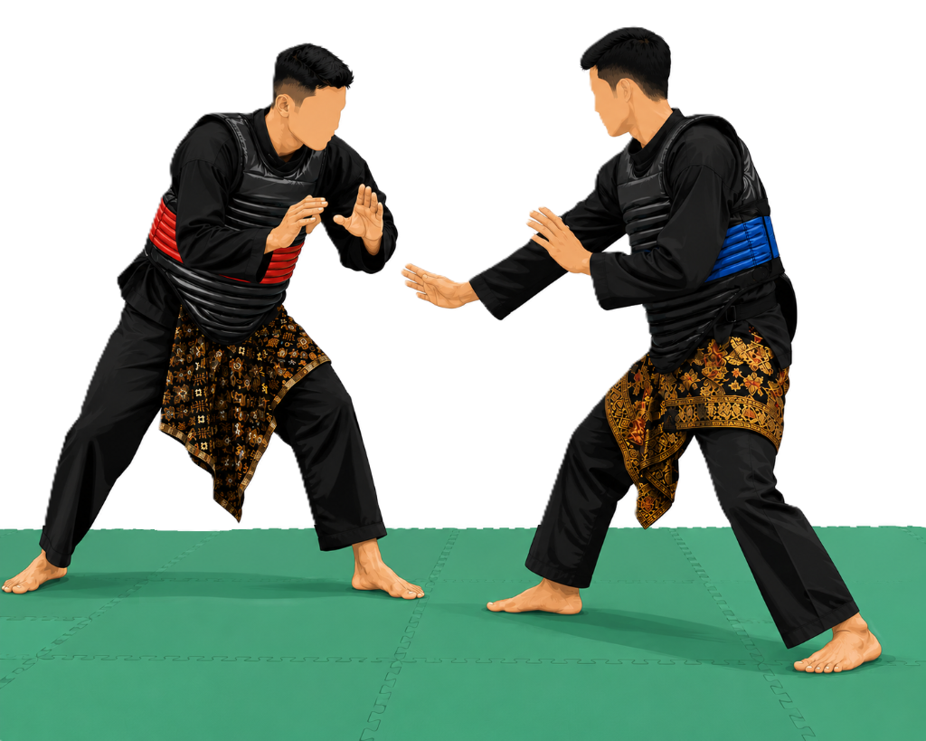 Pencak Silat illustration